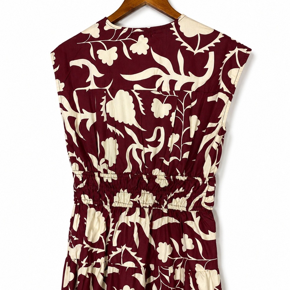 Anthropologie Meadow Rhodes Small Maxi Dress Cottagecore Prairie Coastal Boho - Picture 6 of 7